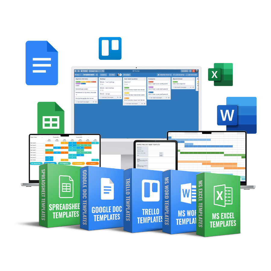 Manageproject.nl Gratis Templates